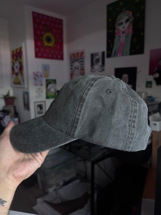 CASQUETTE NOIR CHINE FOETUS