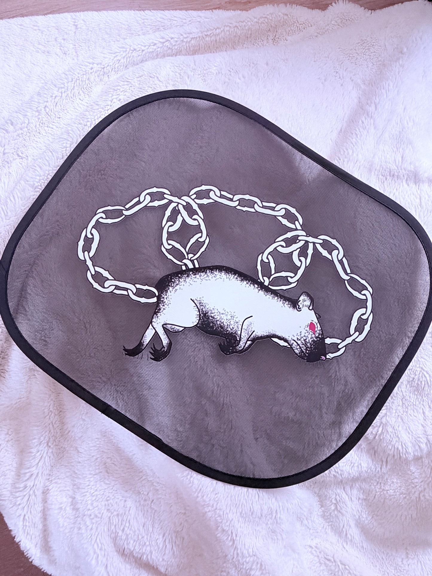 DUO PARE SOLEIL NOIR : RAT BLANC