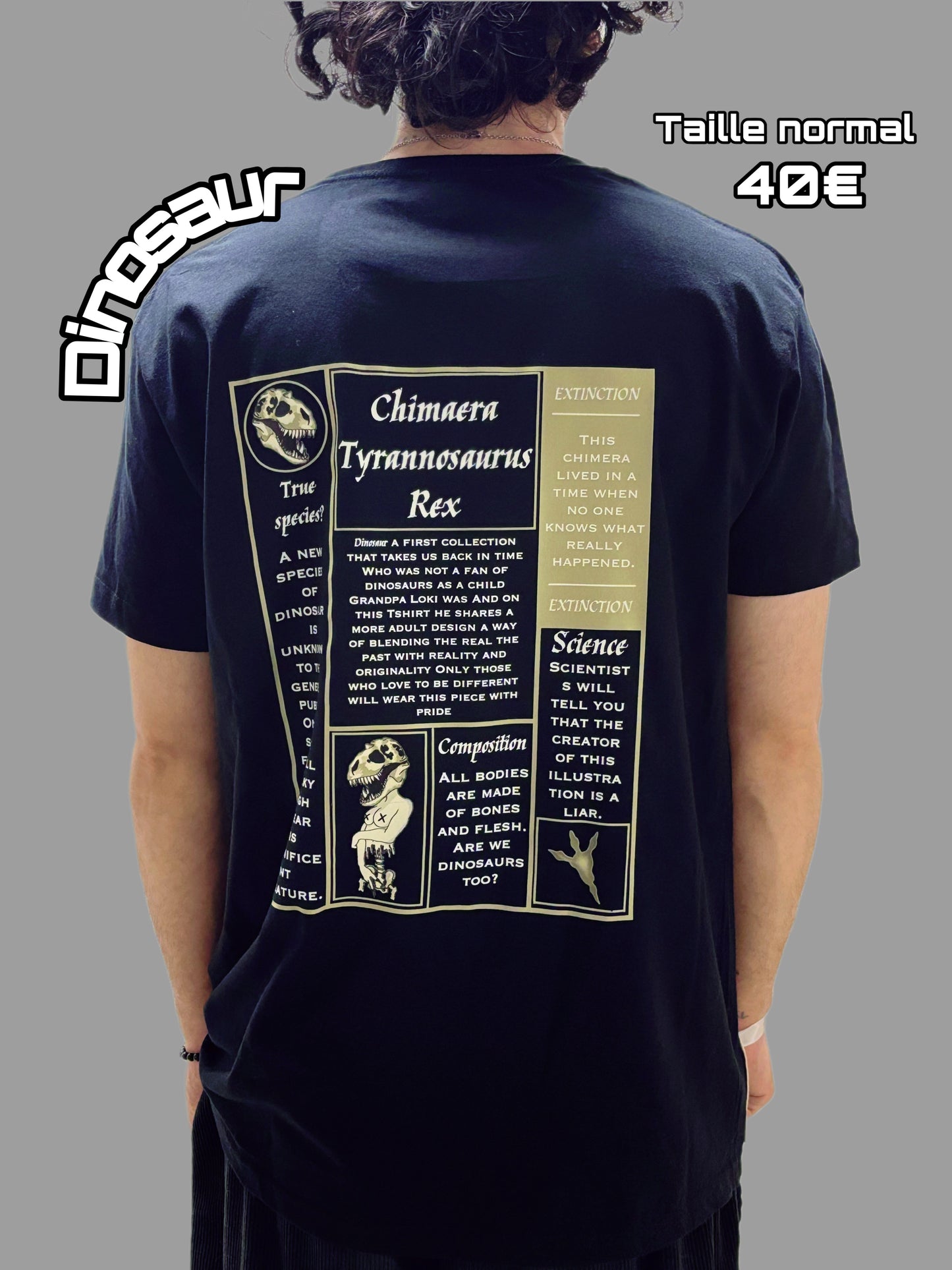 T-SHIRT CHIMERA TYRANNOSAURUS REX