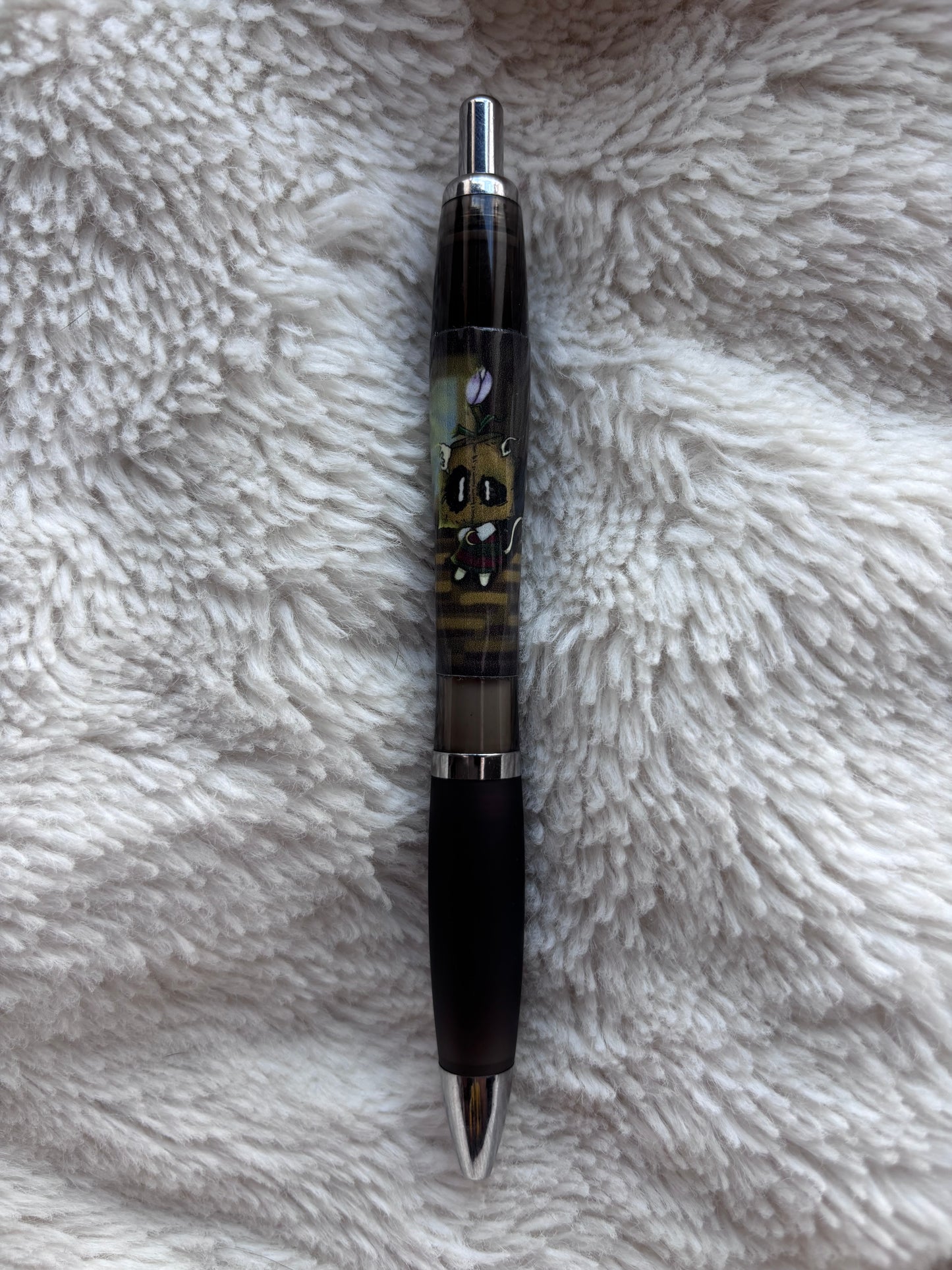STYLO BLEU CHAT CACHE
