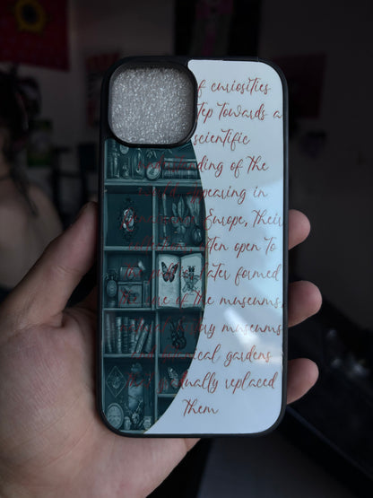 COQUE D'IPHONE ETAGERE DE CURIOSITE