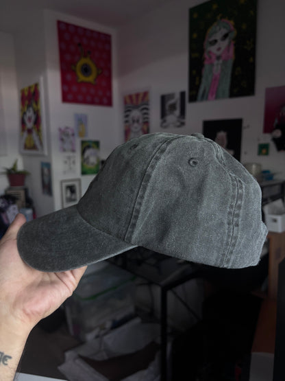 CASQUETTE NOIR CHINE FOETUS