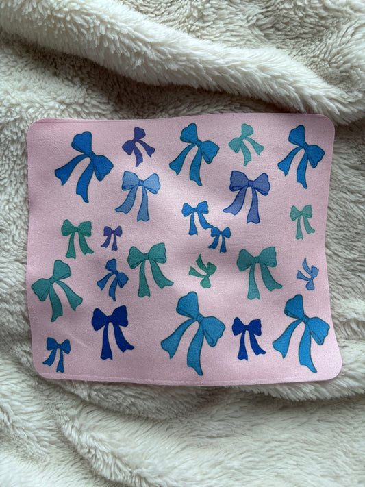 CHIFFON MICROFIBRE ROSE : NOEUDS