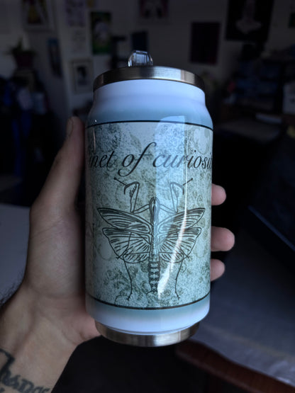 THERMOS CANETTE TICKET DU CABINET DE CURIOSITE
