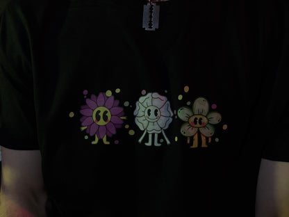 T-SHIRT TRIO FLORAL