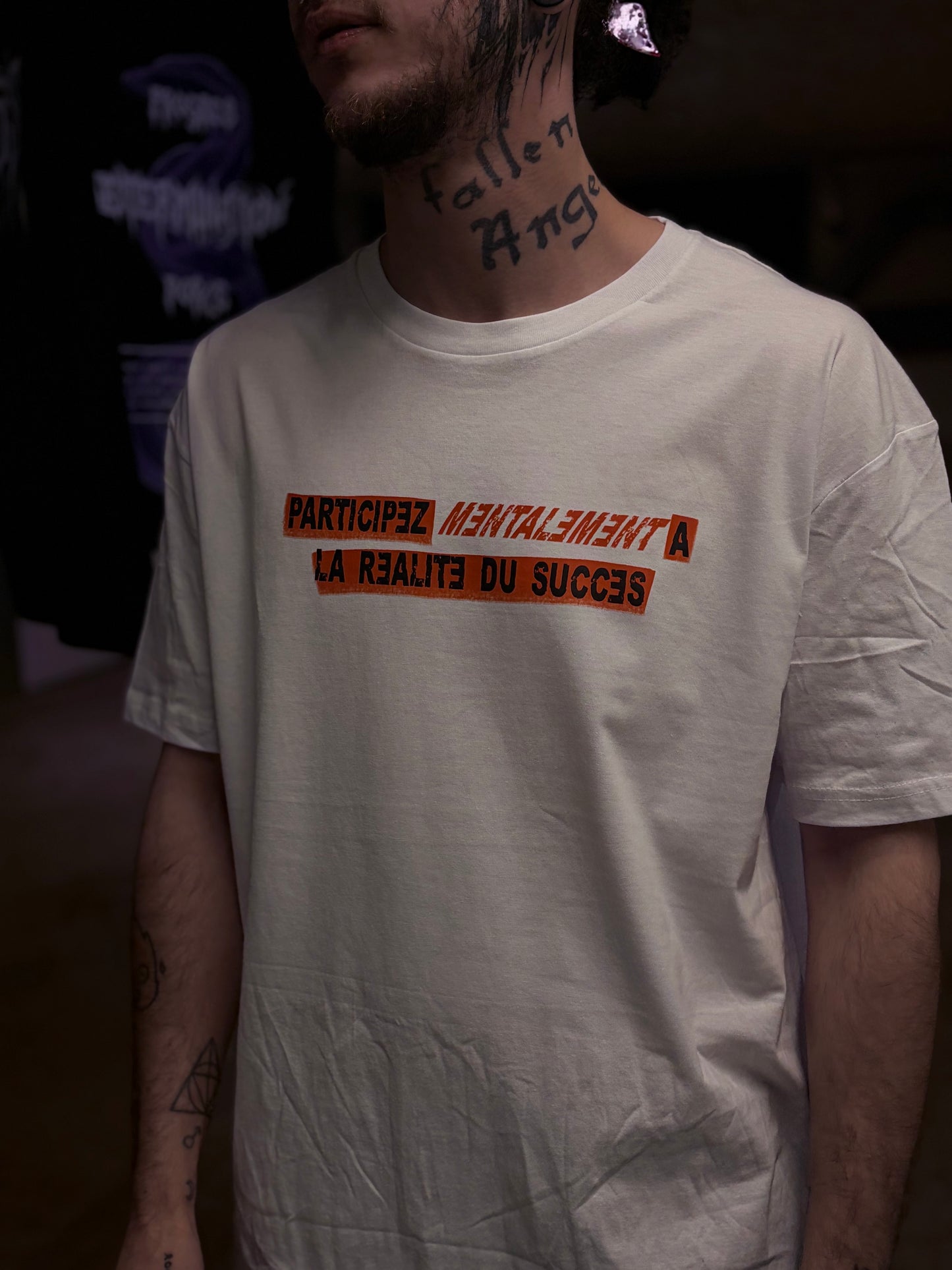 T-SHIRT L BLANC : SUCCES
