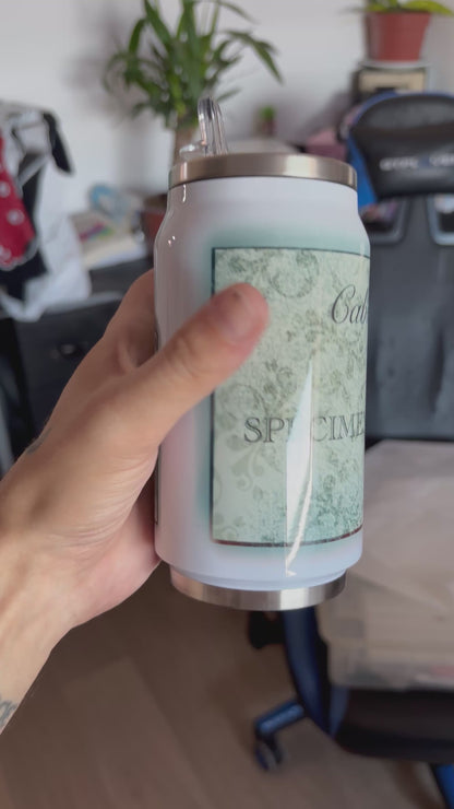 THERMOS CANETTE TICKET DU CABINET DE CURIOSITE