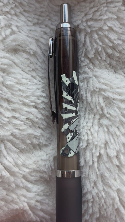 STYLO BLEU CLOWN MONOCHROME