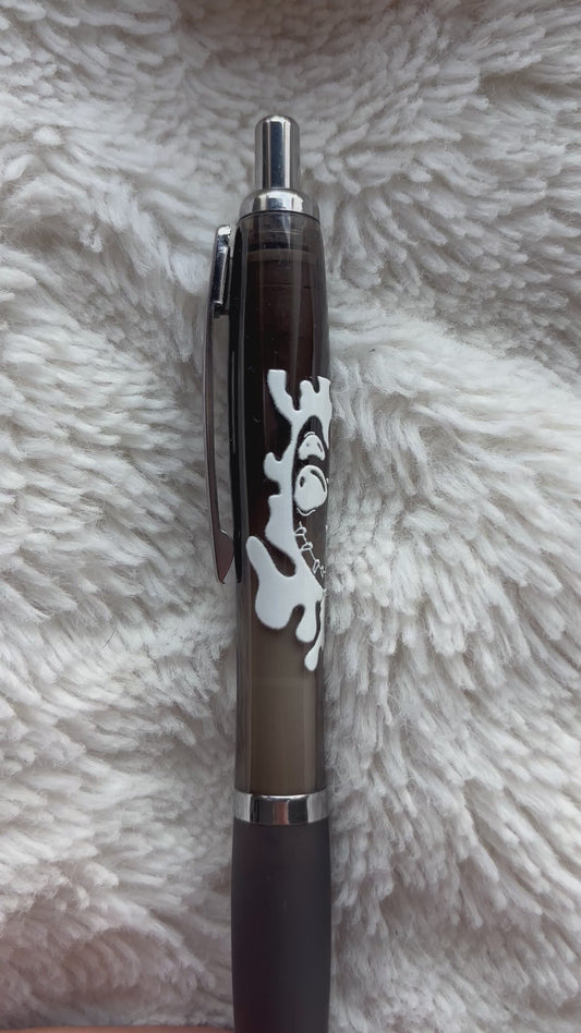 STYLO BLEU MONSTRE